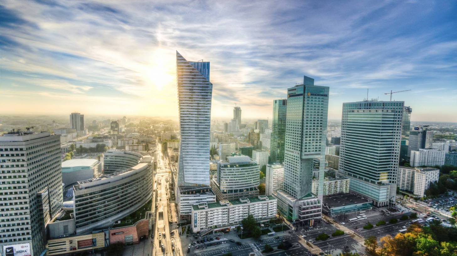 warsaw poland skyline