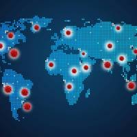 map of coronavirus