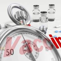 stop watch on developing a vaccine for sars-cov-2